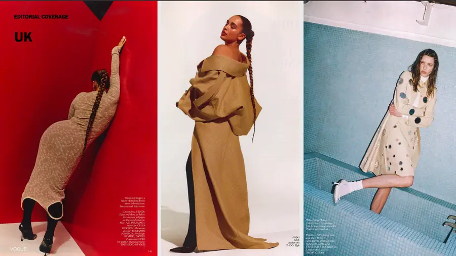 Jimmy Choo editorial publication, page 5 of 46