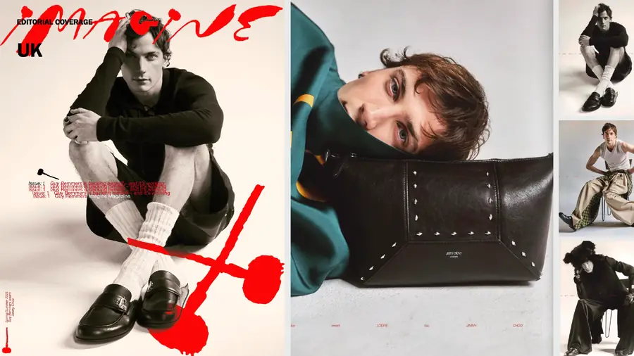 Jimmy Choo editorial publication, page 7 of 46