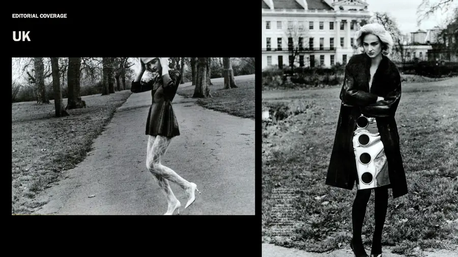 Jimmy Choo editorial publication, page 12 of 46