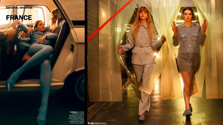 Jimmy Choo editorial publication, page 20 of 46