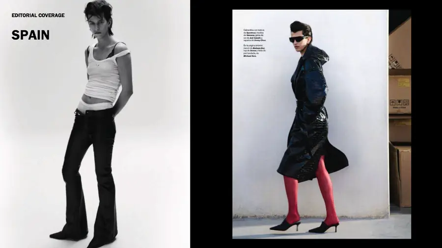 Jimmy Choo editorial publication, page 22 of 46