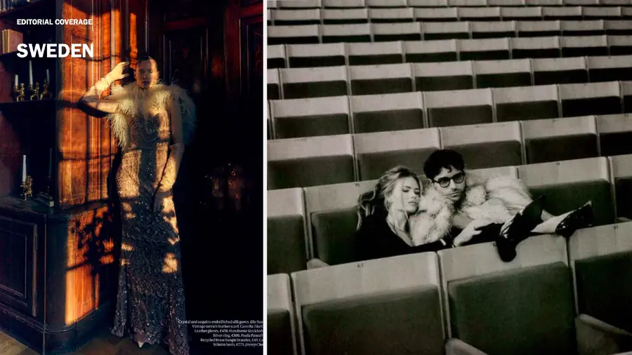Jimmy Choo editorial publication, page 25 of 46